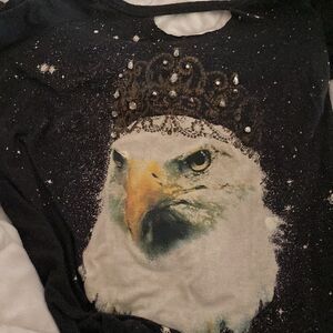 Guess Los Angeles Black Graphic Tee Size XS